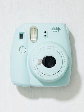 Instax Mini 9 Polaroid Camera- soft blue